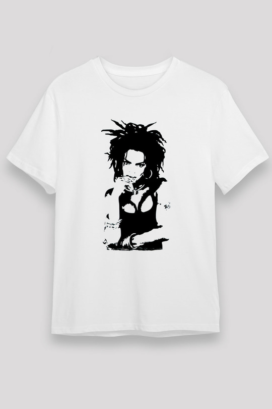 Lauryn Hill Beyaz Unisex Tişört T-Shirt - TişörtFabrikası