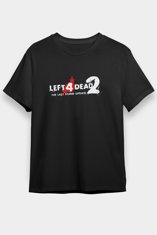 Left 4 Dead Siyah Unisex Tişört T-Shirt