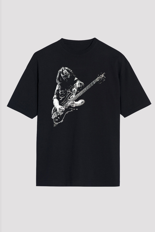 Lemmy Siyah Unisex Tişört T-Shirt - TişörtFabrikası