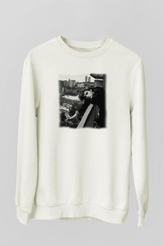 Leonardo DiCaprio Beyaz Unisex Sweatshirt