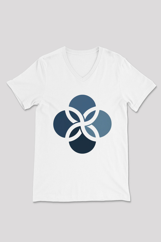 Leonardo DiCaprio Beyaz Unisex V Yaka Tişört T-Shirt
