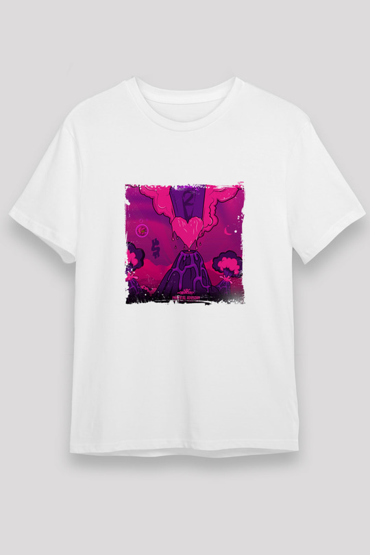 Lil Uzi Vert Baskılı Unisex Beyaz Tişört