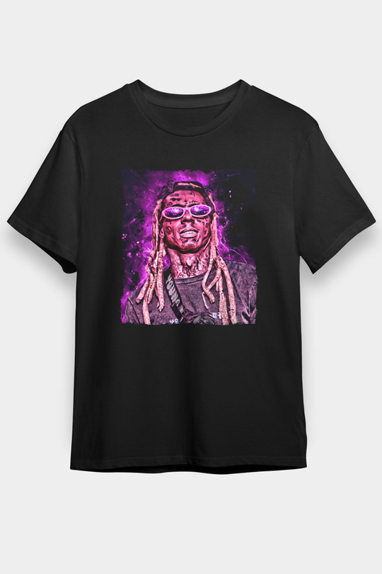 Lil Wayne Siyah Unisex Tişört T-Shirt - TişörtFabrikası