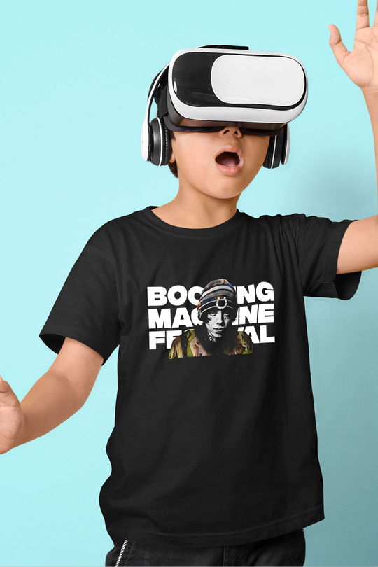 Lil Xan Baskılı Unisex Siyah Çocuk Tişört - Tshirt