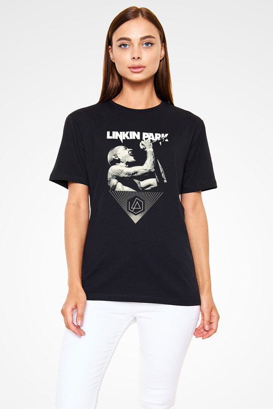 Linkin Park Siyah Unisex Tişört T-Shirt - TişörtFabrikası