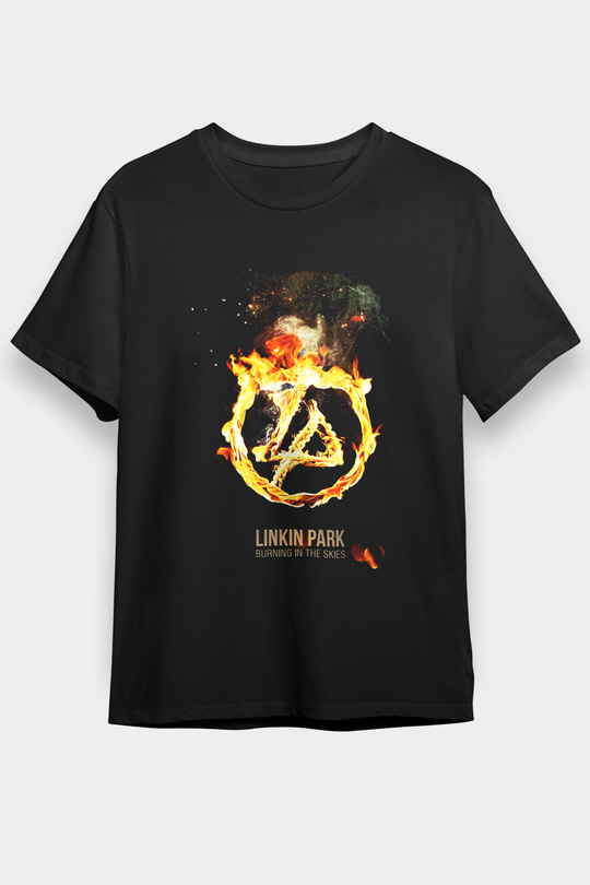 Linkin Park Siyah Unisex Tişört T-Shirt - TişörtFabrikası