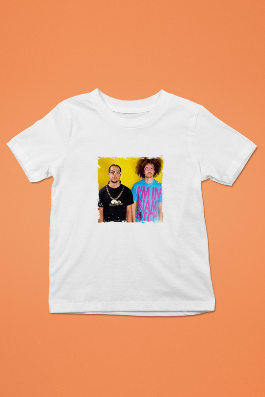 LMFAO Baskılı Unisex Beyaz Çocuk Tişört