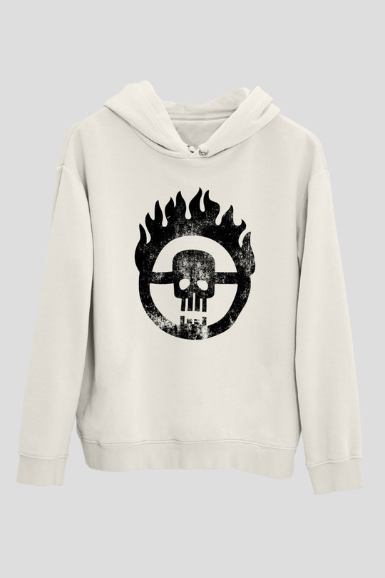 Mad Max Beyaz Unisex Hoodie
