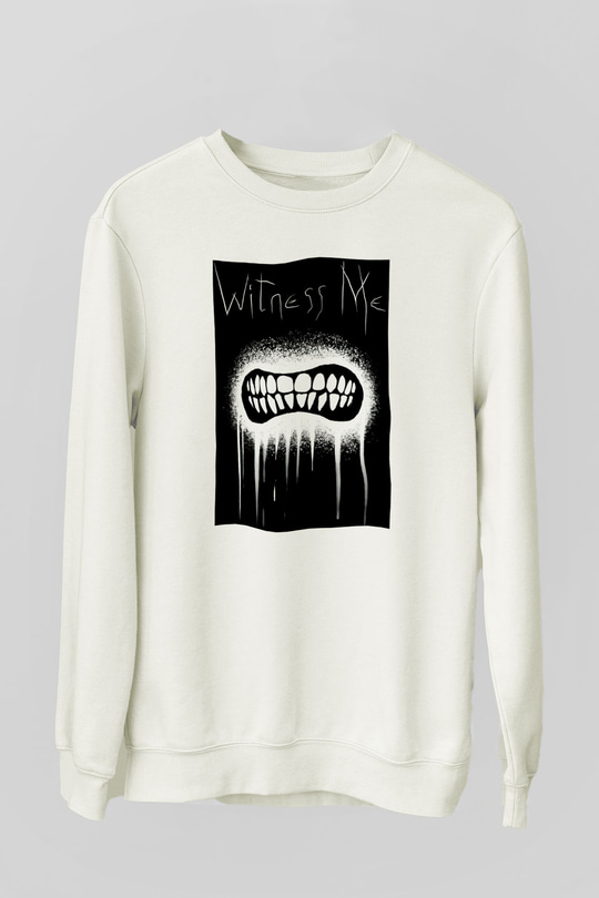 Mad Max Beyaz Unisex Sweatshirt