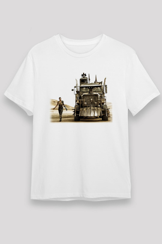 Mad Max Beyaz Unisex Tişört T-Shirt
