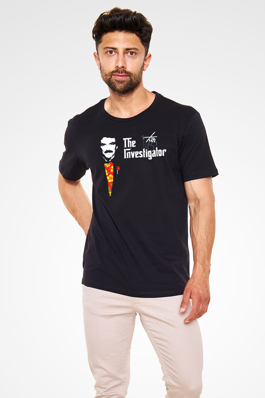 Magnum P.I. Siyah Unisex Tişört T-Shirt