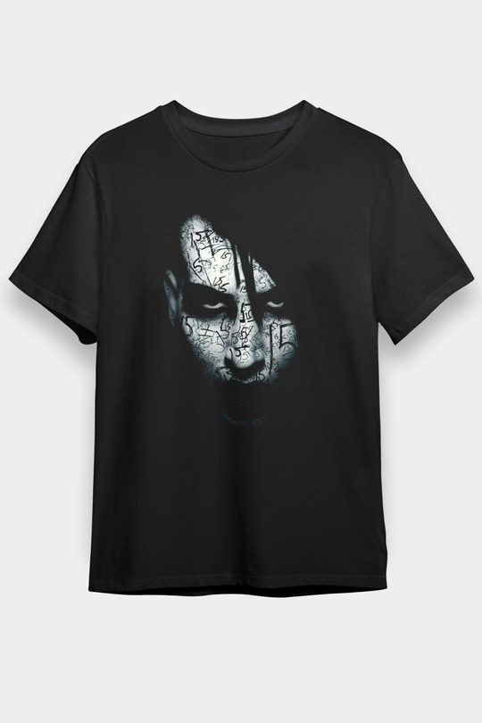Marilyn Manson Siyah Unisex Tişört T-Shirt - TişörtFabrikası