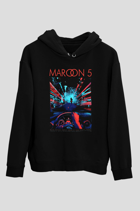 Maroon 5 Siyah Unisex Hoodie