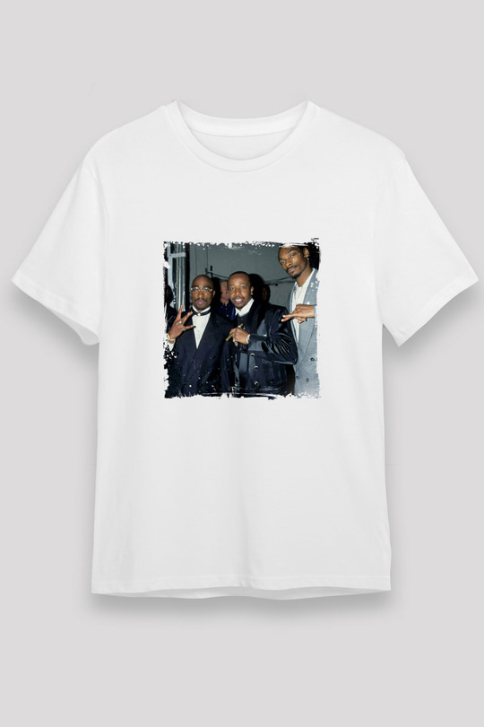 MC Hammer Baskılı Unisex Beyaz Tişört