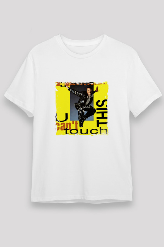 MC Hammer Baskılı Unisex Beyaz Tişört