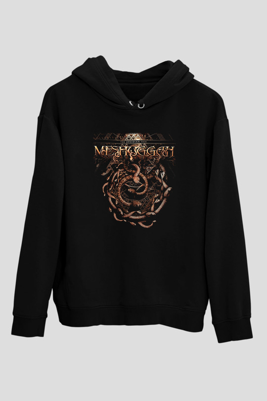 Meshuggah Siyah Unisex Hoodie