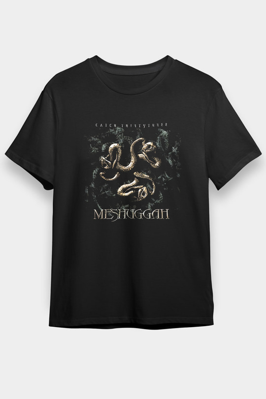 Meshuggah Siyah Unisex Tişört T-Shirt - TişörtFabrikası