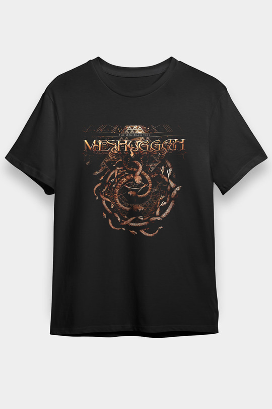 Meshuggah Siyah Unisex Tişört T-Shirt - TişörtFabrikası