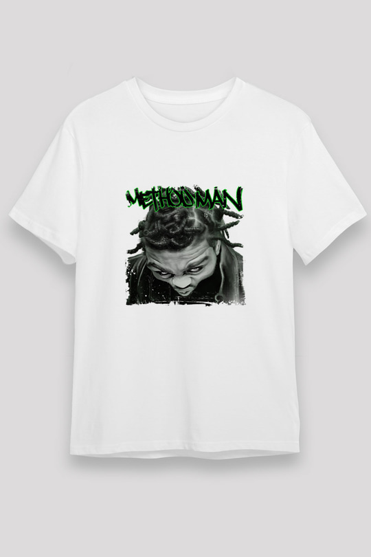 Method Man Baskılı Unisex Beyaz Tişört
