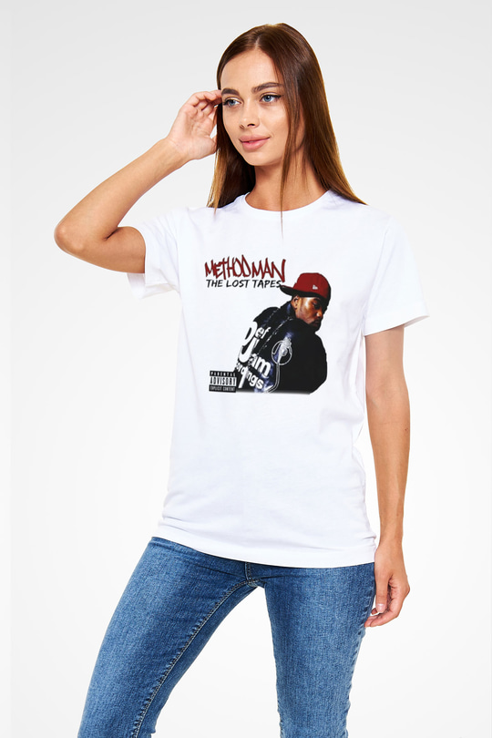 Method Man Beyaz Unisex Tişört T-Shirt - TişörtFabrikası