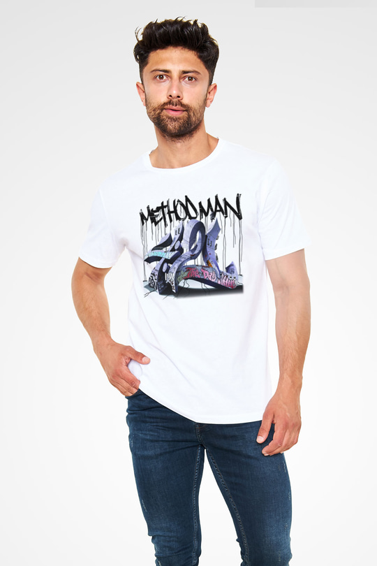 Method Man Beyaz Unisex Tişört T-Shirt - TişörtFabrikası