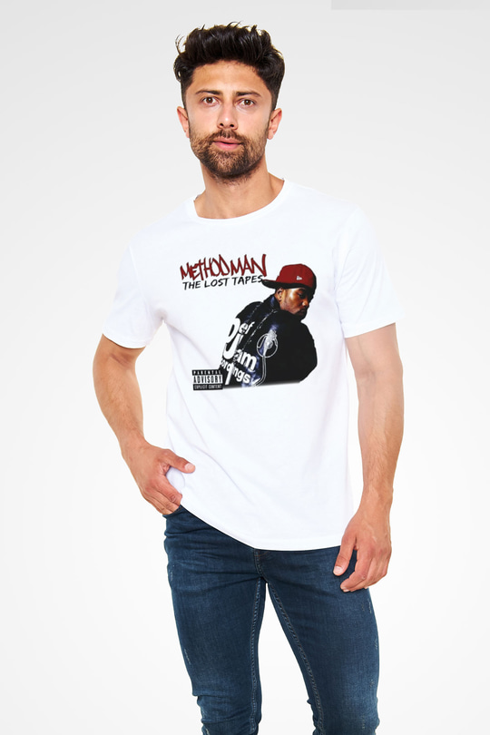 Method Man Beyaz Unisex Tişört T-Shirt - TişörtFabrikası