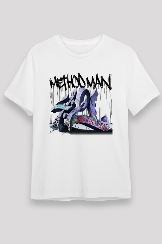 Method Man Beyaz Unisex Tişört T-Shirt - TişörtFabrikası