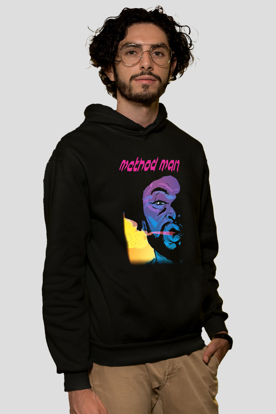 Method Man Siyah Unisex Hoodie