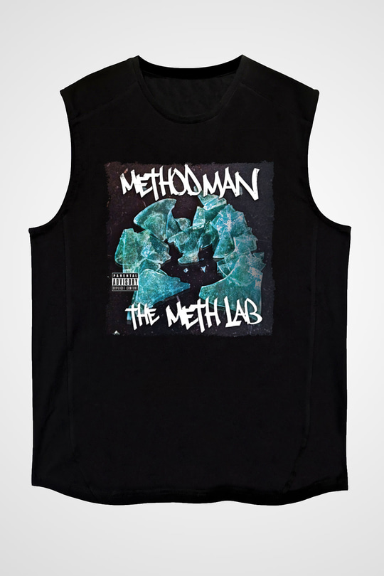 Method Man Siyah Unisex Kolsuz Tişört