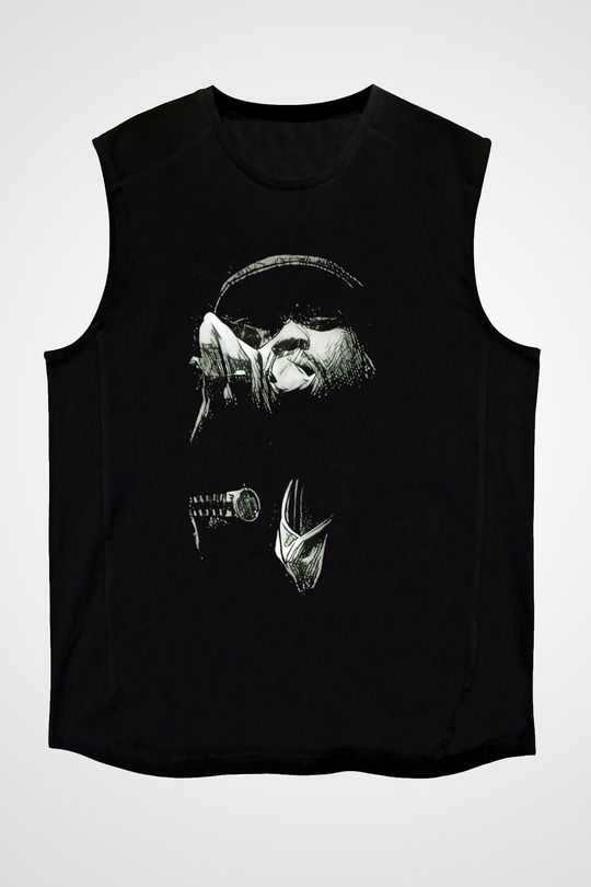 Method Man Siyah Unisex Kolsuz Tişört
