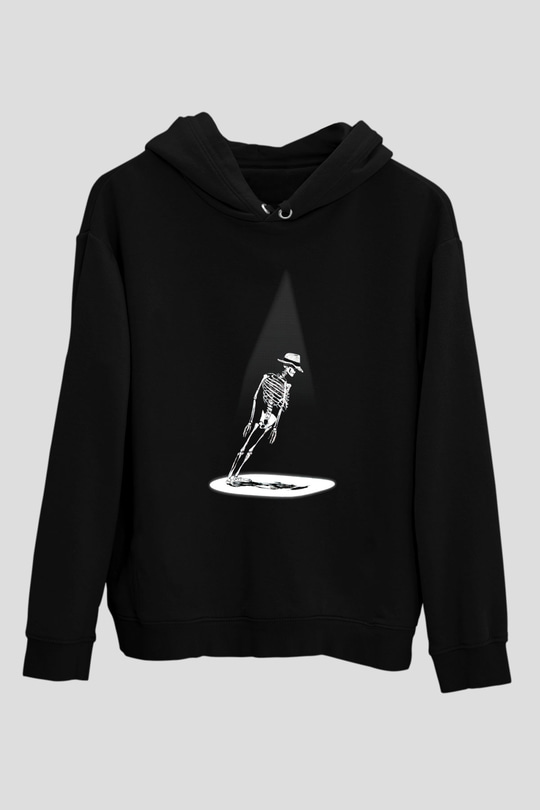 Michael Jackson Siyah Unisex Hoodie