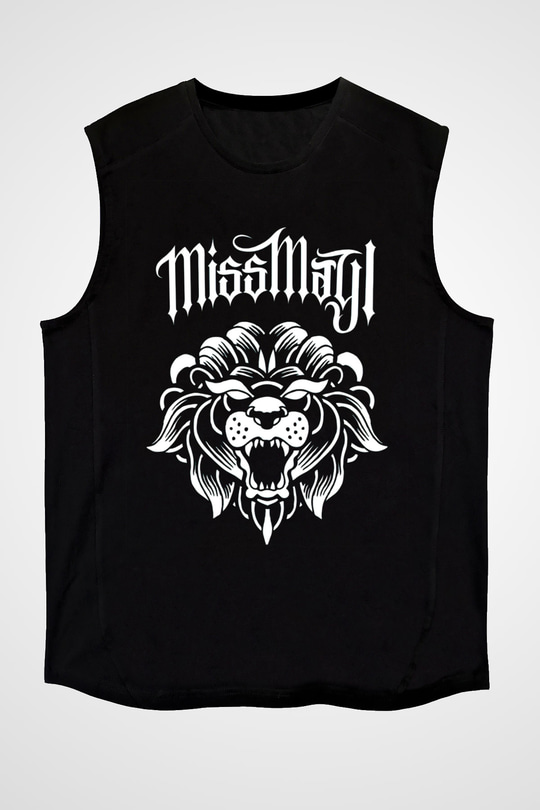 Miss May I Siyah Unisex Kolsuz Tişört