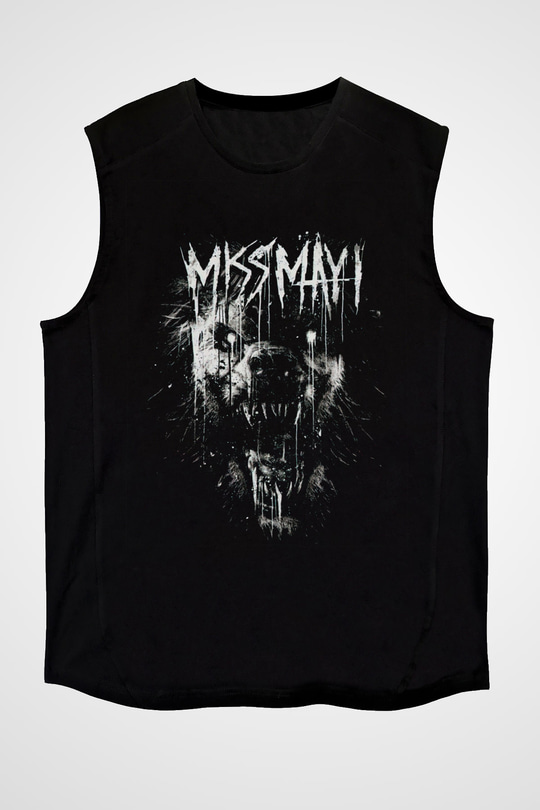 Miss May I Siyah Unisex Kolsuz Tişört