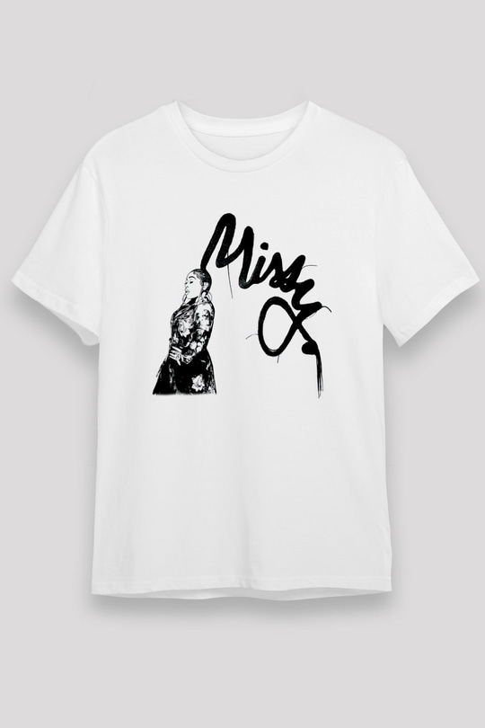Missy Elliott Beyaz Unisex Tişört T-Shirt - TişörtFabrikası