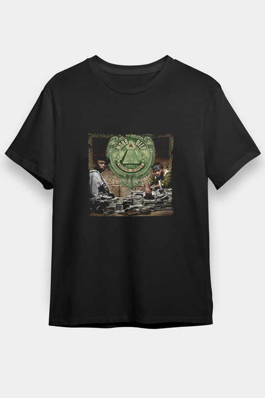Mobb Deep Baskılı Unisex Siyah Tişört