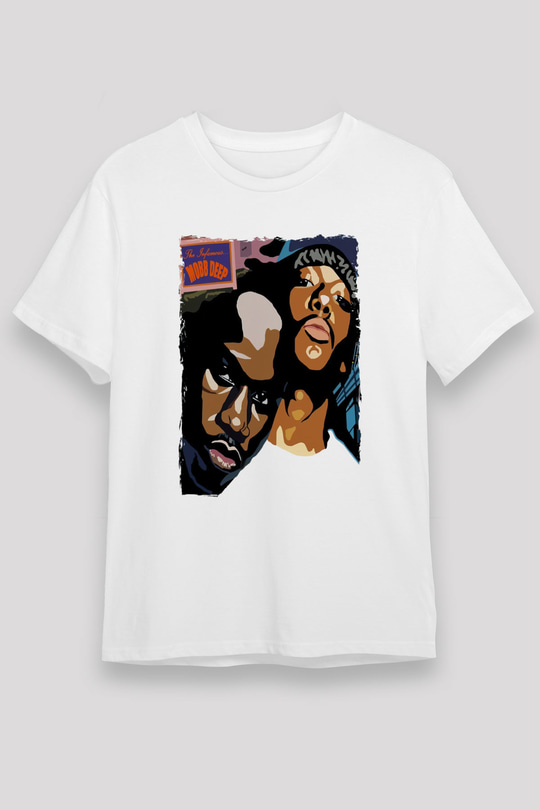 Mobb Deep Beyaz Unisex Tişört T-Shirt - TişörtFabrikası