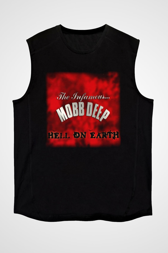 Mobb Deep Siyah Unisex Kolsuz Tişört