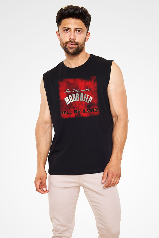 Mobb Deep Siyah Unisex Kolsuz Tişört