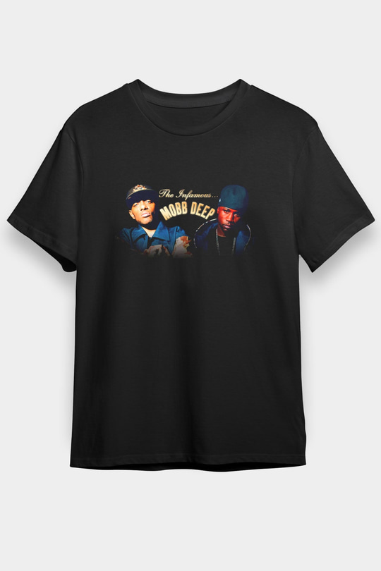 Mobb Deep Siyah Unisex Tişört T-Shirt - TişörtFabrikası