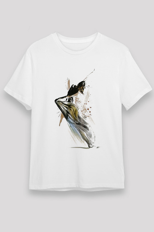 Modern Dans Beyaz Unisex Tişört T-Shirt - TişörtFabrikası