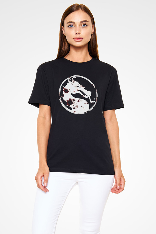 Mortal Kombat Siyah Unisex Tişört T-Shirt