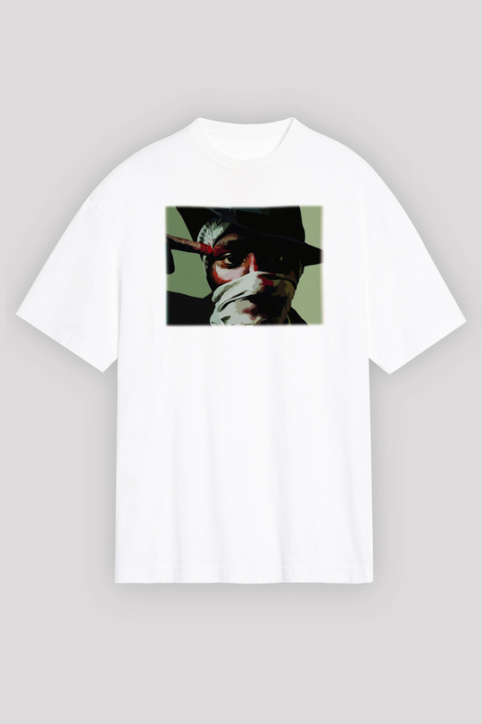Mos Def Beyaz Unisex Oversize Tişört T-Shirt