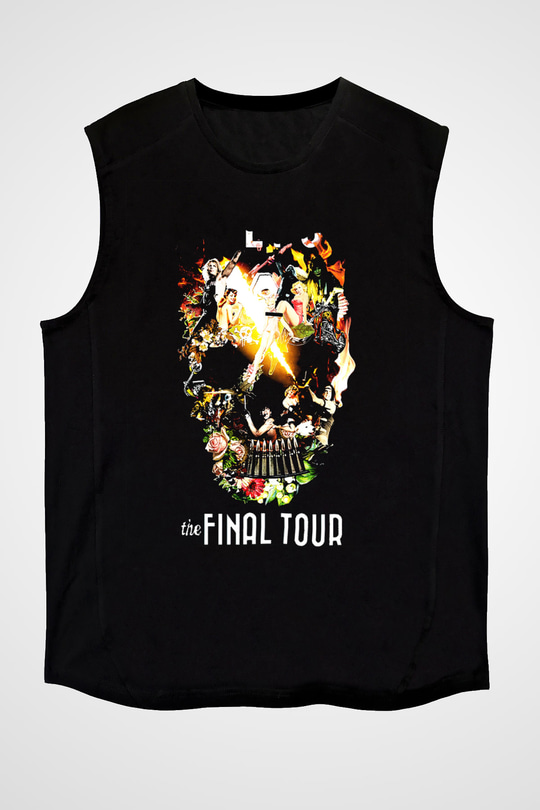 Mötley Crüe Siyah Unisex Kolsuz Tişört