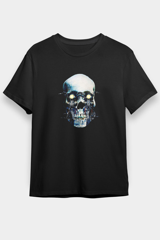 Motor Sporları - Motor sports Baskılı Unisex Siyah Tişört - Tshirt