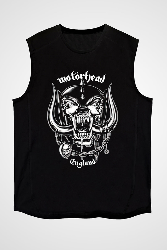 Motörhead England Siyah Unisex Kolsuz Tişört