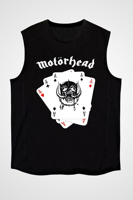 Motörhead Siyah Unisex Kolsuz Tişört