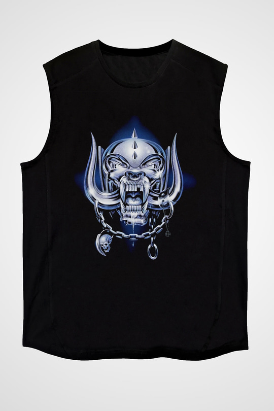 Motörhead Siyah Unisex Kolsuz Tişört