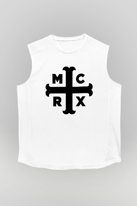 My Chemical Romance Beyaz Unisex Kolsuz Tişört