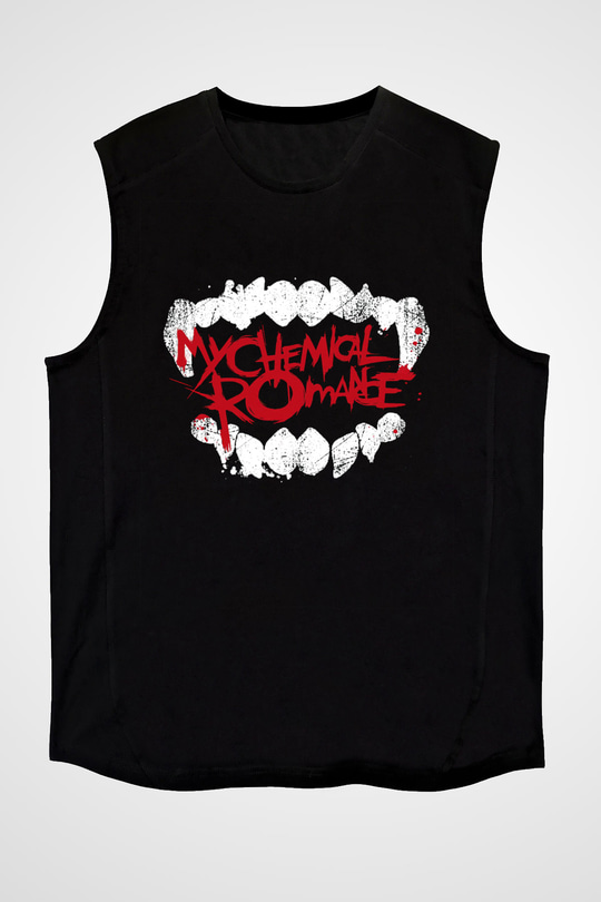 My Chemical Romance Siyah Unisex Kolsuz Tişört