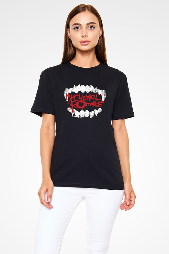 My Chemical Romance Siyah Unisex Tişört T-Shirt - TişörtFabrikası